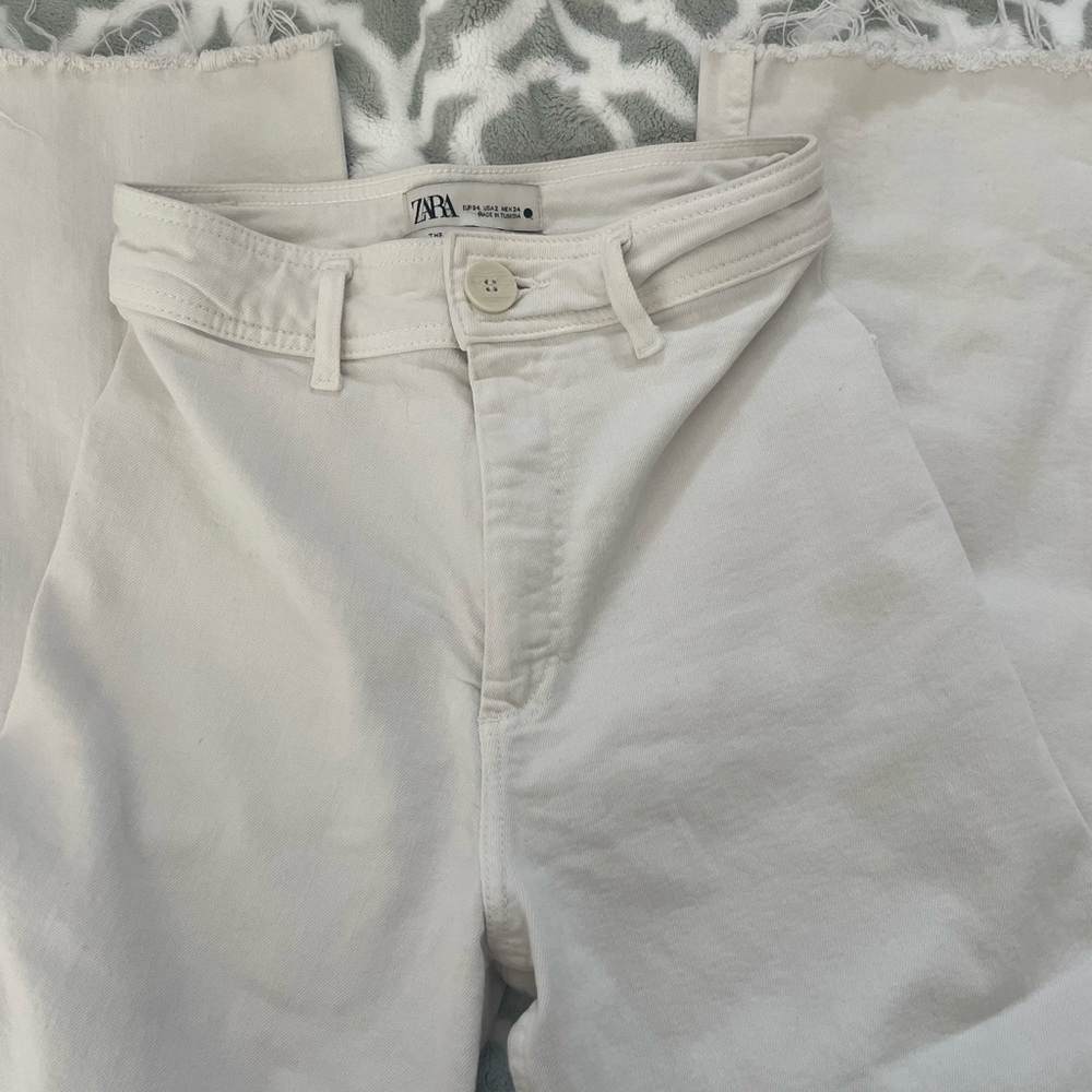 White Zara Marine Jeans